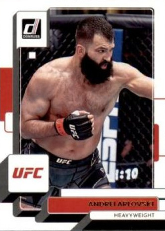 Andrei Arlovski 2023 Panini Donruss UFC Base #186 Black