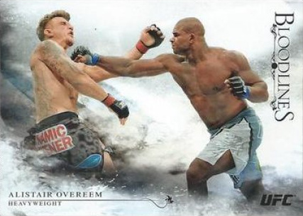 Alistair Overeem 2014 Topps UFC Bloodlines Base #116 Platinum
