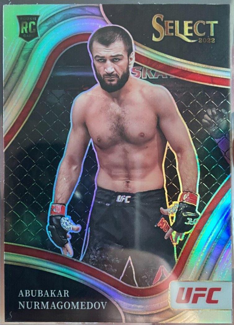 Abubakar Nurmagomedov 2022 Panini Select UFC Octagonside #270 Silver