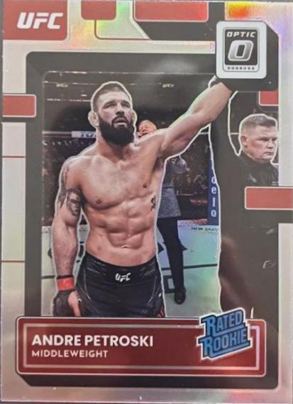 Andre Petroski 2023 Panini Donruss Optic UFC Base #138 Holo