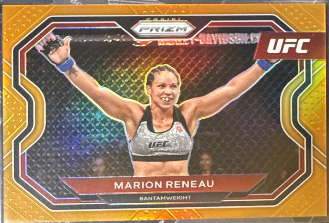 Marion Reneau 2021 Panini Prizm UFC Base #133 Orange