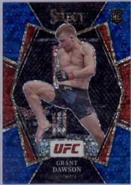 Grant Dawson 2022 Panini Select UFC Premier Level #107 Blue Disco