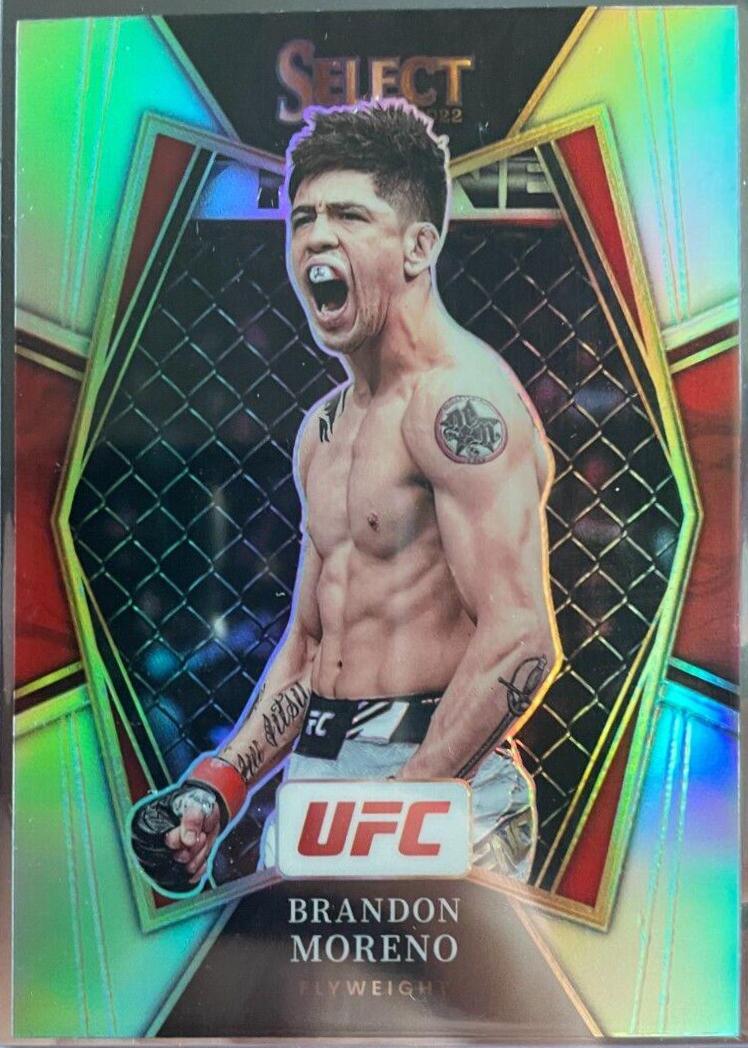 Brandon Moreno 2022 Panini Select UFC Premier Level #191 Silver