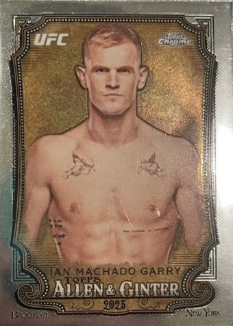 Ian Machado Garry 2025 Topps Chrome UFC Allen & Ginter #AAG-8 Refractor