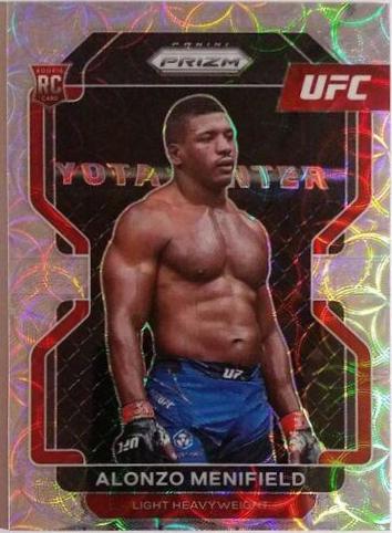Alonzo Menifield 2022 Panini Prizm UFC Base #157 Premium