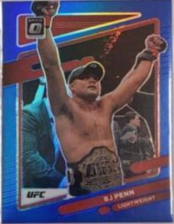 BJ Penn 2022 Panini Donruss Optic UFC Base #37 Blue
