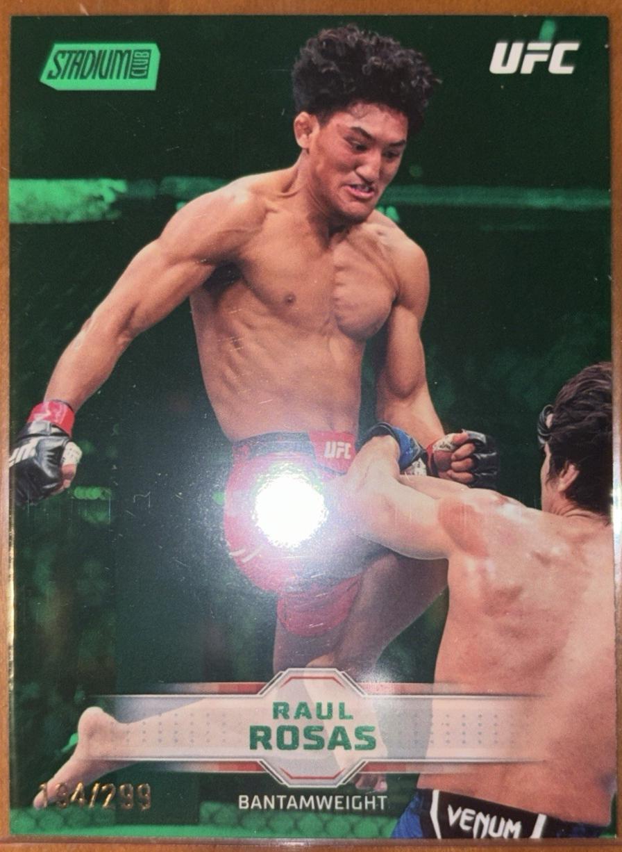 Raul Rosas 2026 Topps Stadium Club UFC Base #103 Green