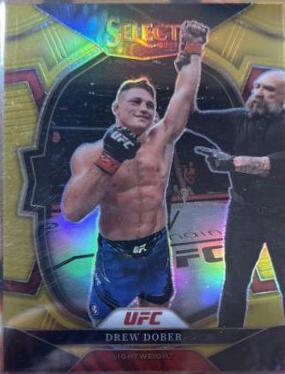 Drew Dober 2023 Panini Select UFC Concourse #92 Gold