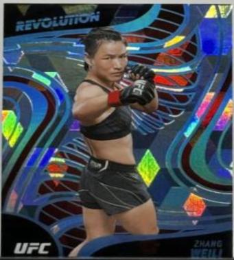 Zhang Weili 2023 Panini Chronicles UFC Revolution #21 Cubic