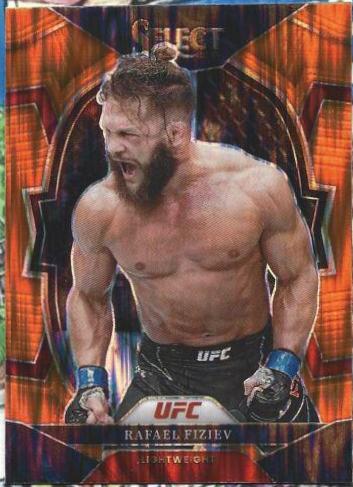 Rafael Fiziev 2023 Panini Select UFC Concourse #71 Orange Flash