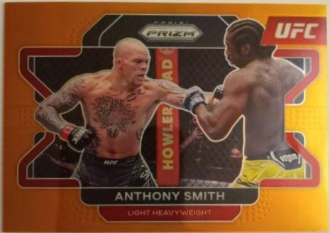 Anthony Smith 2022 Panini Prizm UFC Base #85 Orange