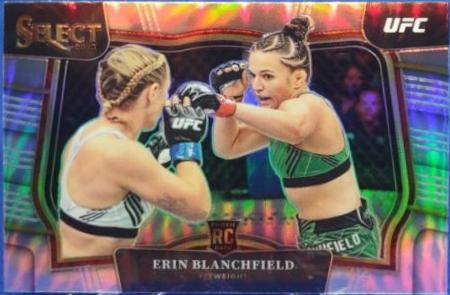 Erin Blanchfield 2023 Panini Select UFC Octagonside #268 Silver