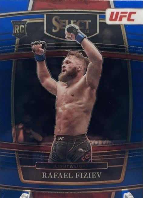 Rafael Fiziev 2022 Panini Select UFC Concourse #41 Blue Prizm