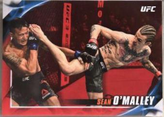 Sean O'Malley 2019 Topps UFC Knockout Base #16 Red