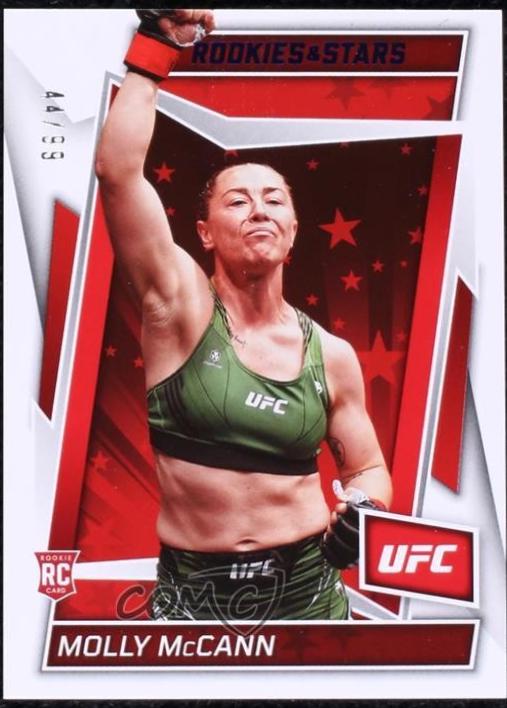 Molly McCann 2023 Panini Chronicles UFC Base Rookies and Stars #190 Blue
