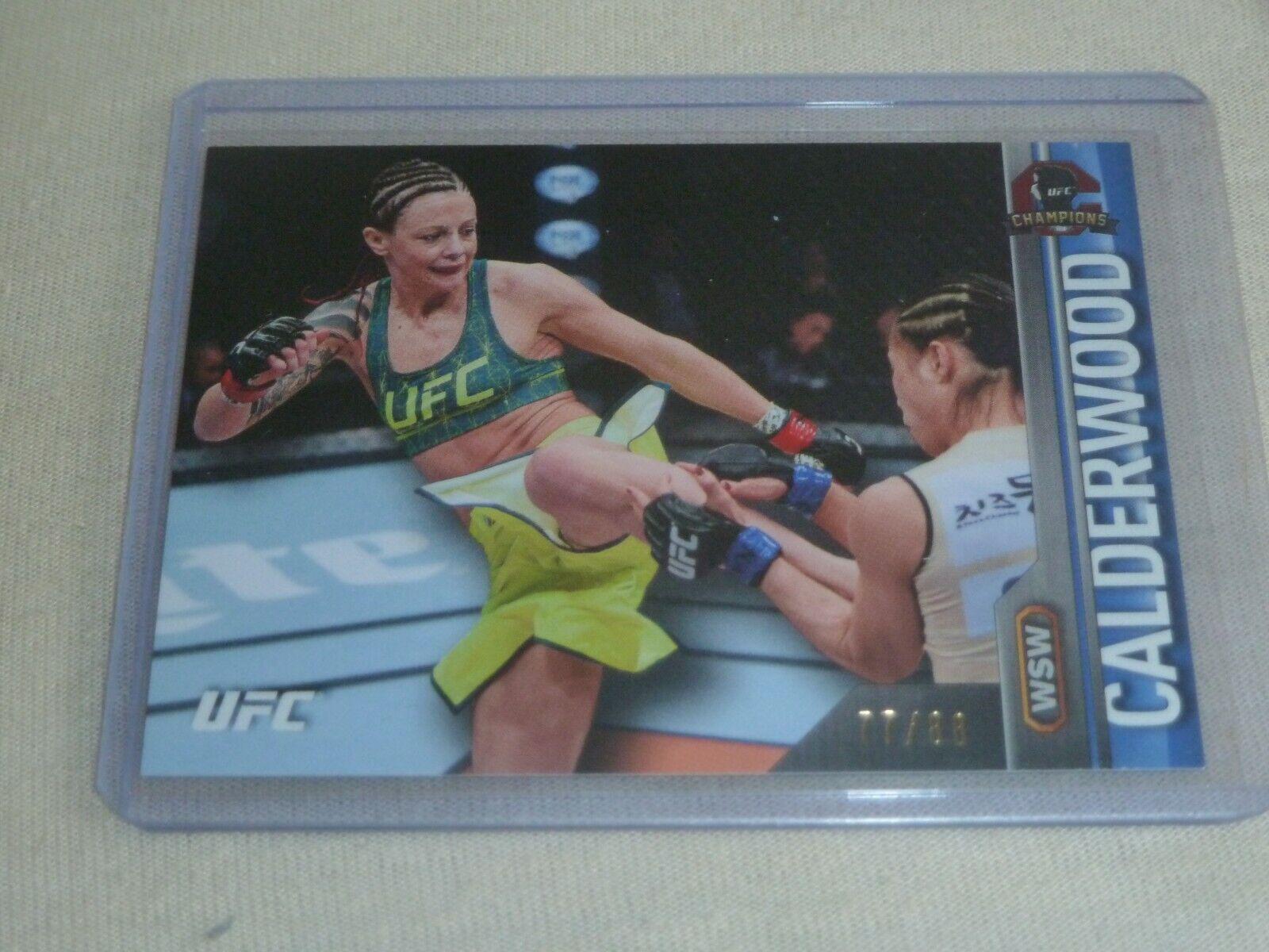 Joanne Wood 2015 Topps UFC Champions Base #159 Blue