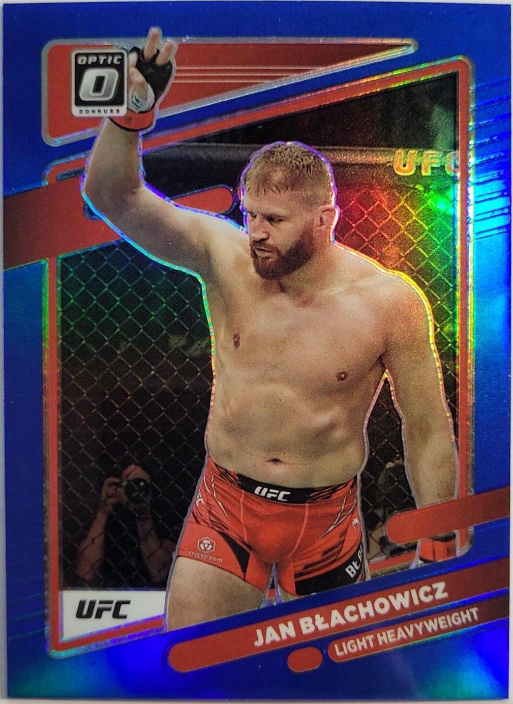 Jan Błachowicz 2022 Panini Donruss Optic UFC Base #76 Blue