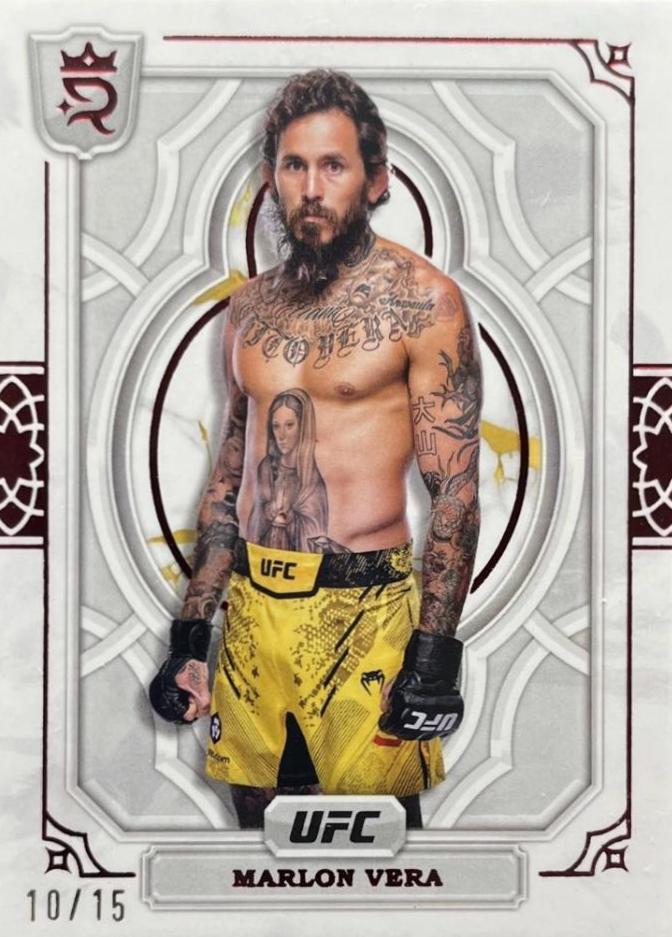 Marlon Vera 2024 Topps Royalty UFC Base #66 Red