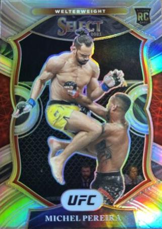 Michel Pereira 2021 Panini Select UFC Concourse #29 Silver