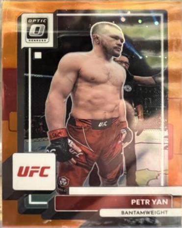 Petr Yan 2023 Panini Donruss Optic UFC Base #99 Orange