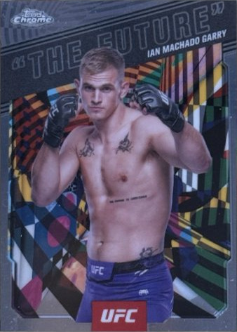Ian Machado Garry 2025 Topps Chrome UFC AKA #AKA-6 Red Refractor