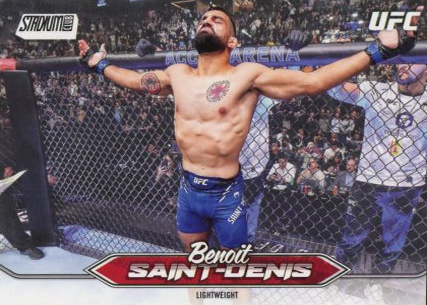 Benoit Saint Denis 2025 Topps Stadium Club UFC Base #149 First Day Issue