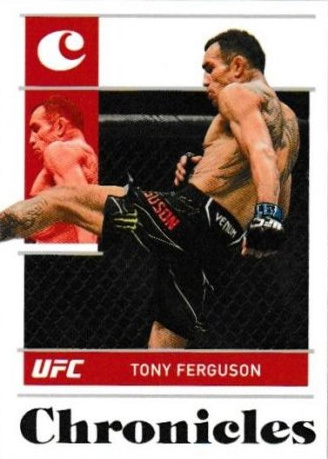 Tony Ferguson 2022 Panini Chronicles UFC Base Chronicles #64 Platinum