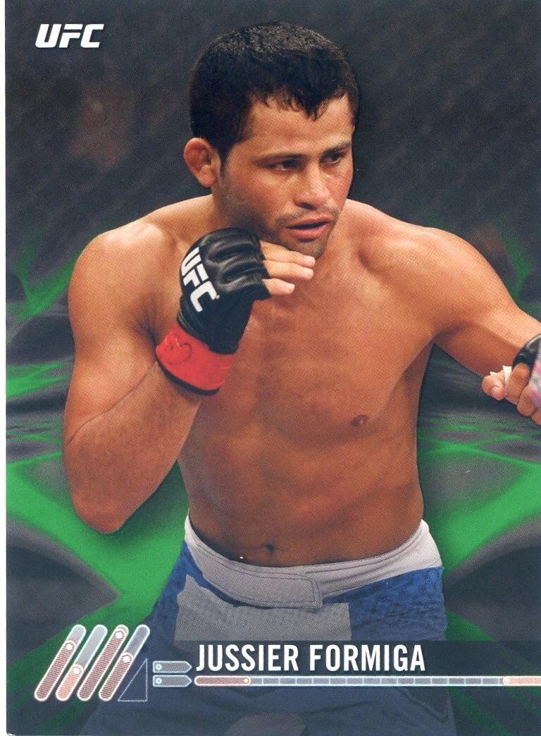 Jussier Formiga 2017 Topps UFC Knockout Base #100 Green