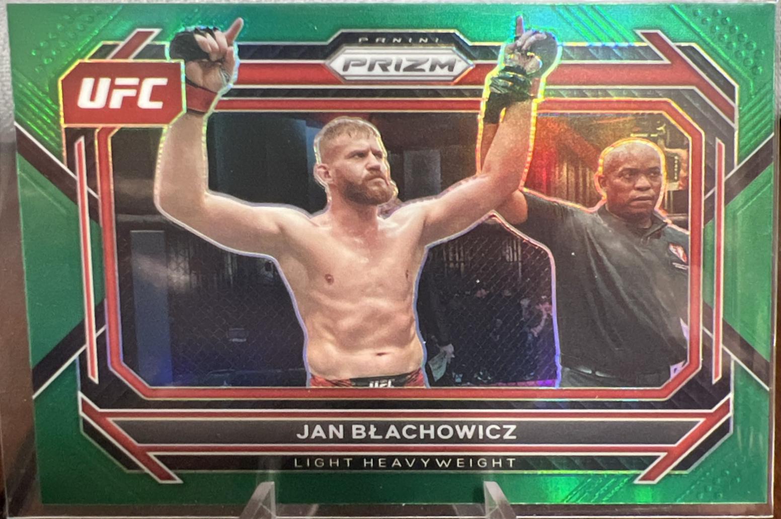 Jan Błachowicz 2023 Panini Prizm UFC Base #24 Green
