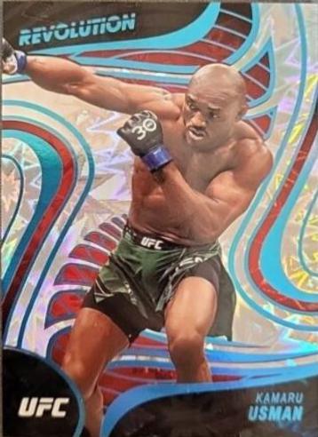 Kamaru Usman 2023 Panini Chronicles UFC Revolution #14 Impact