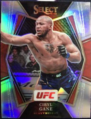 Ciryl Gane 2022 Panini Select UFC Premier Level #143 Silver