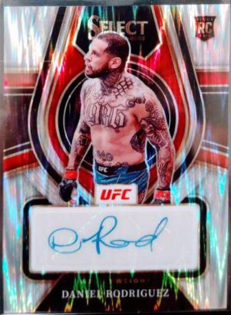 Daniel Rodriguez 2022 Panini Select UFC Rookie Signatures #2 Flash