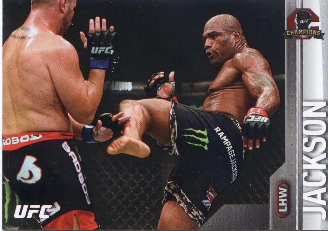 Quinton Jackson 2015 Topps UFC Champions Base #26 Silver
