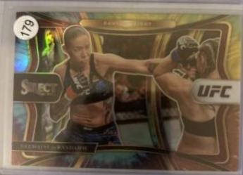 Germaine de Randamie 2021 Panini Select UFC Premier Level #137 Tie Dye
