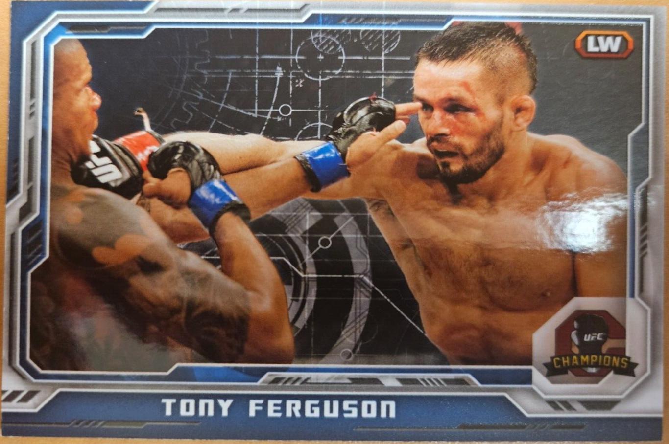 Tony Ferguson 2014 Topps UFC Champions Base #112 Blue