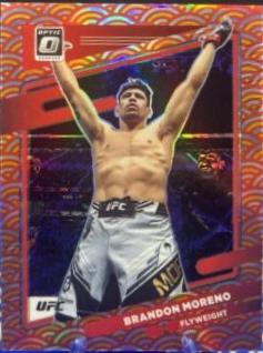 Brandon Moreno 2022 Panini Donruss Optic UFC Base #14 Photon
