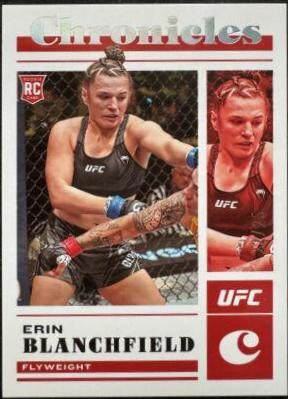 Erin Blanchfield 2023 Panini Chronicles UFC Base Chronicles #79 Silver