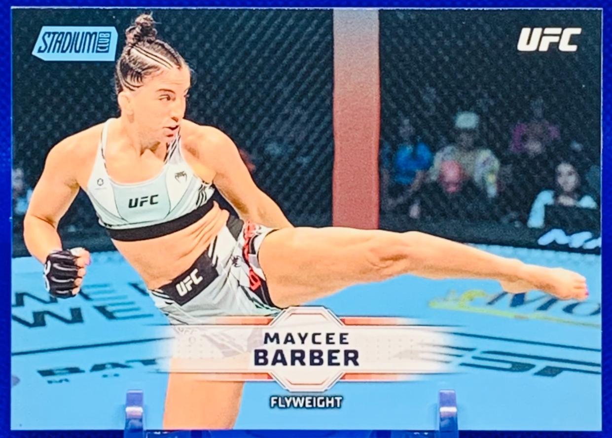 Maycee Barber 2026 Topps Stadium Club UFC Base #62 Purple