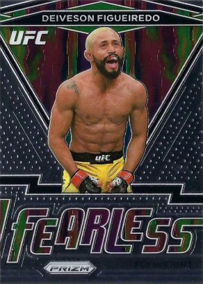 Deiveson Figueiredo 2021 Panini Prizm UFC Fearless #19 Black