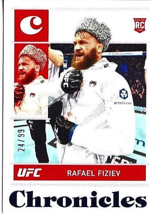 Rafael Fiziev 2022 Panini Chronicles UFC Base Chronicles #84 Blue