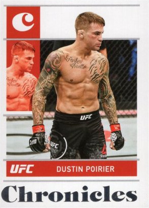 Dustin Poirier 2022 Panini Chronicles UFC Base Chronicles #23 Platinum