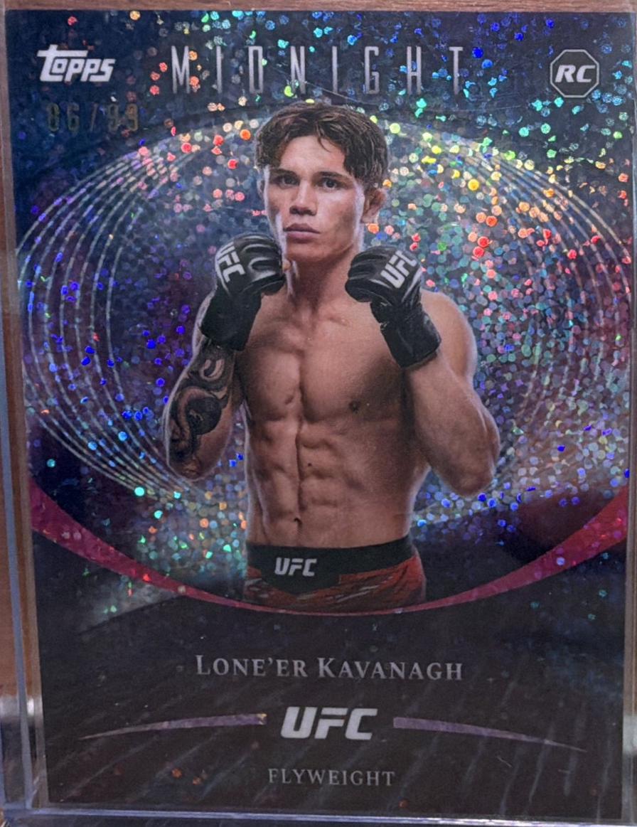 Lone'er Kavanagh 2026 Topps Midnight UFC Base #96 Twilight