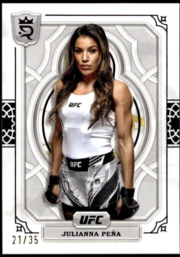 Julianna Peña 2024 Topps Royalty UFC Base #59 Purple