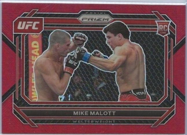 Mike Malott 2023 Panini Prizm UFC Base #19 Red