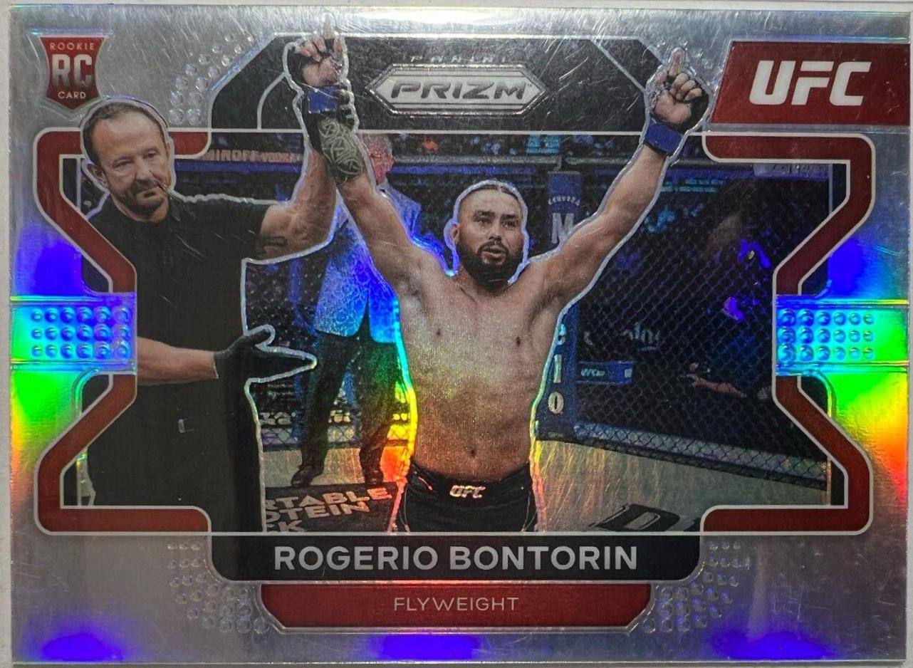 Rogerio Bontorin 2022 Panini Prizm UFC Base #30 Silver