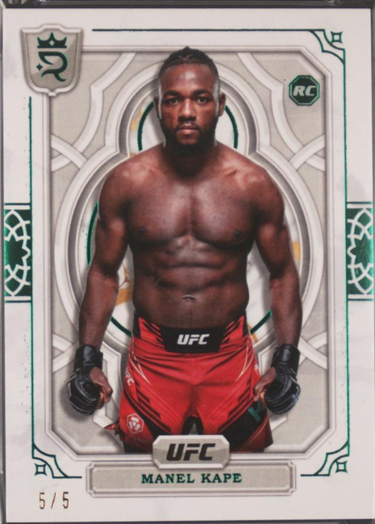 Manel Kape 2024 Topps Royalty UFC Base #62 Green