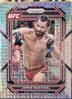 Jorge Masvidal 2023 Panini Prizm UFC Base #189 Mojo