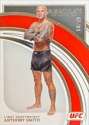 Anthony Smith 2022 Panini Immaculate UFC Base #17 Green