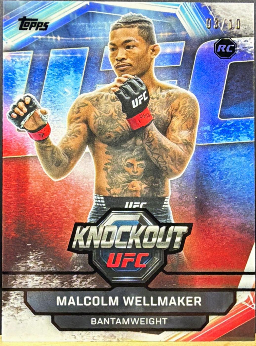 Malcolm Wellmaker 2026 Topps Knockout UFC Base #89 Black