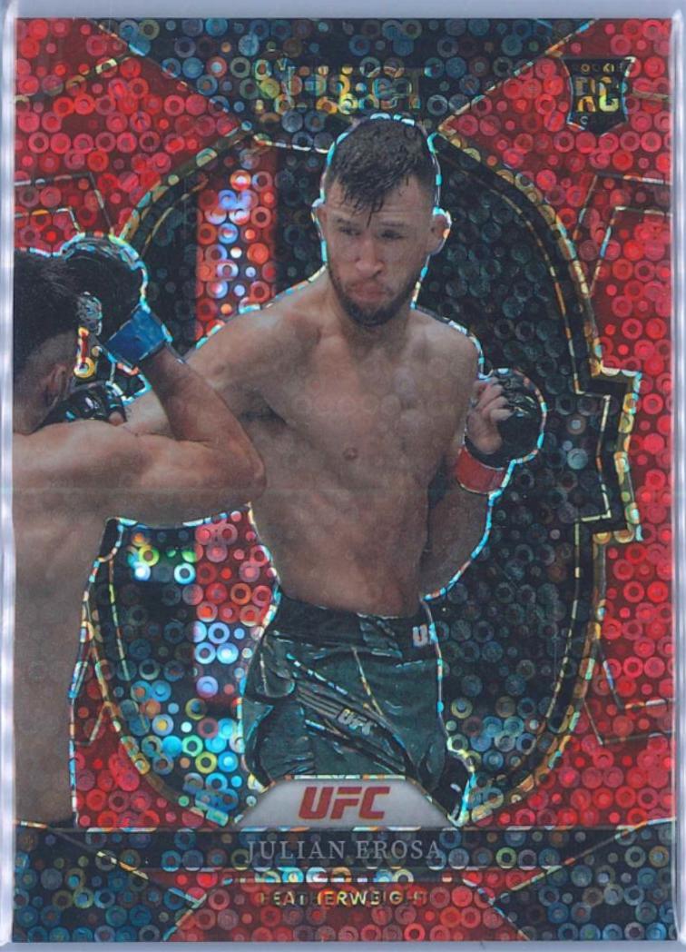 Julian Erosa 2023 Panini Select UFC Concourse #27 Red Disco